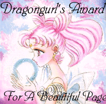 Dragongurl's Beautiful Page Award